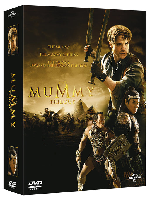 The Mummy Trilogy [DVD] [Region 2] 3 Film Returns / Tomb of the Dragon Emperor - Like New - Attic Discovery Shop