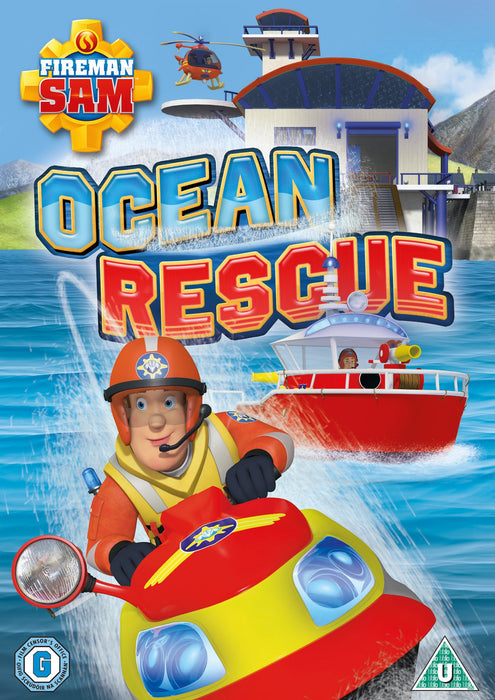 Fireman Sam: Ocean Rescue [DVD] [Region 2] Kids - Like New - Attic Discovery Shop