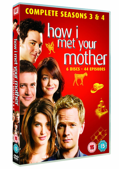 How I Met Your Mother The Complete Seasons 3 & 4 [DVD] [Region 2] - New Sealed - Attic Discovery Shop