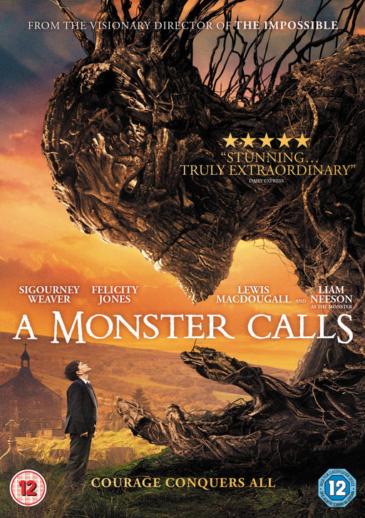 A Monster Calls [DVD] [Region 2] - New Sealed - Attic Discovery Shop