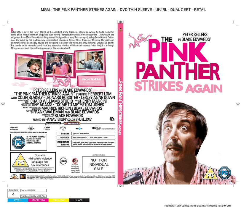 The Pink Panther Film Collection [5 Film] [DVD] [2020] [2014] [Region 2] - Like New - Attic Discovery Shop