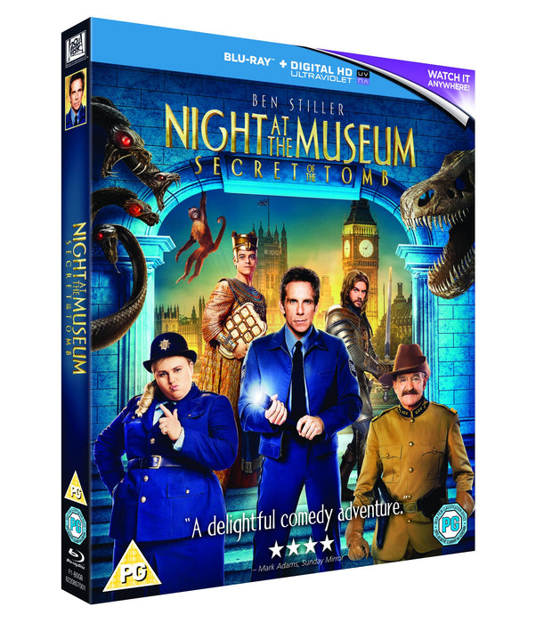 Night At The Museum 3 - Secret Of The Tomb [Blu-ray] [Region Free] - New Sealed - Attic Discovery Shop