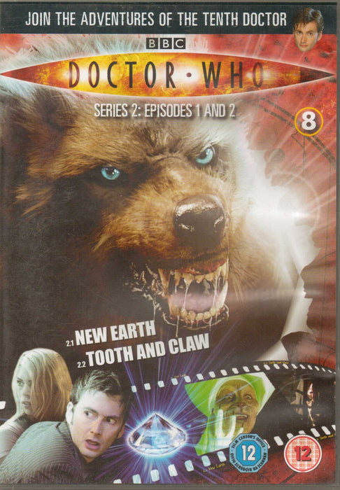 Doctor Who Dvd Files #8 Series 2 Episodes 1 & 2 [DVD] [Region 2 + 4] NEW Sealed - Attic Discovery Shop