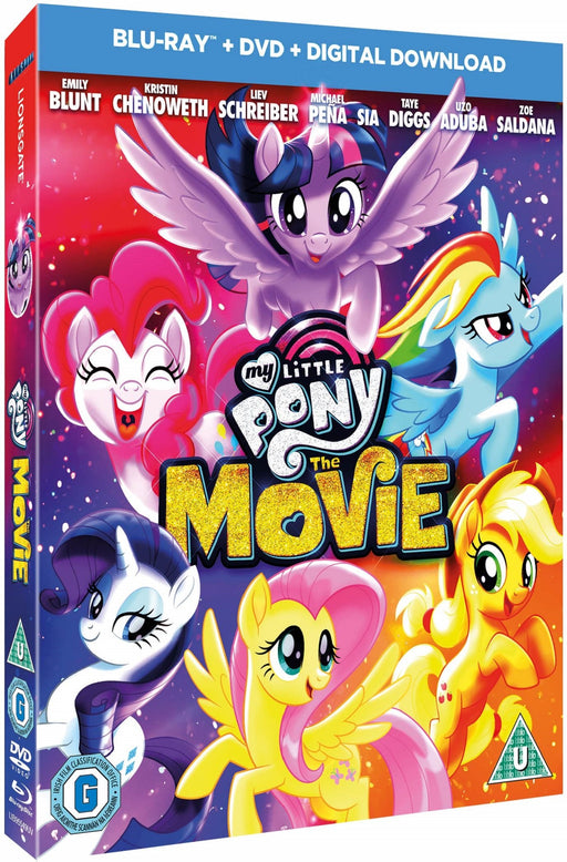 My Little Pony [Blu-ray + DVD] [2017] [Region B / 2] - New Sealed - Attic Discovery Shop
