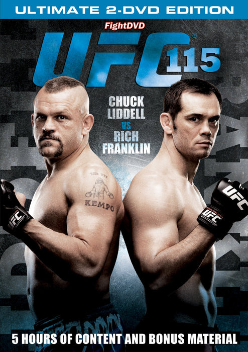 UFC 115: Liddell vs Franklin [DVD] (Ultimate 2 Disc Edition) [Region 2] - Very Good - Attic Discovery Shop