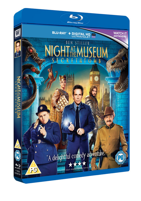 Night At The Museum 3 - Secret Of The Tomb [Blu-ray] [Region Free] - New Sealed - Attic Discovery Shop