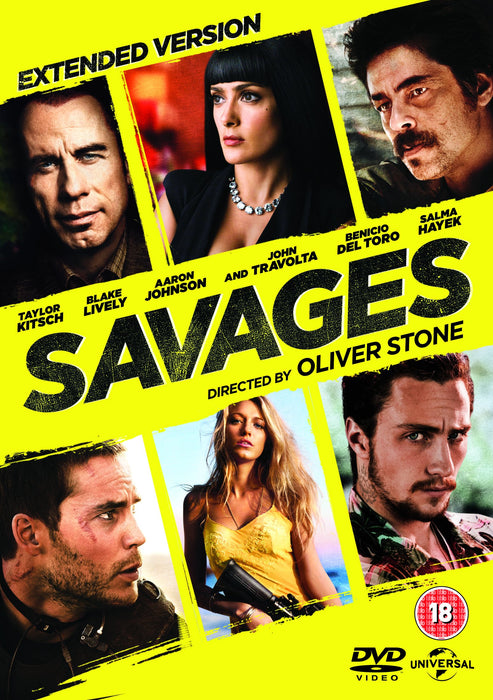 Savages - Extended Edition [DVD] [2012] [Region 2, 4, 5] - New Sealed - Attic Discovery Shop