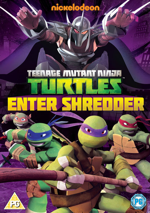 Teenage Mutant Ninja Turtles Enter Shredder [2012] [DVD] [Region 2] - New Sealed - Attic Discovery Shop