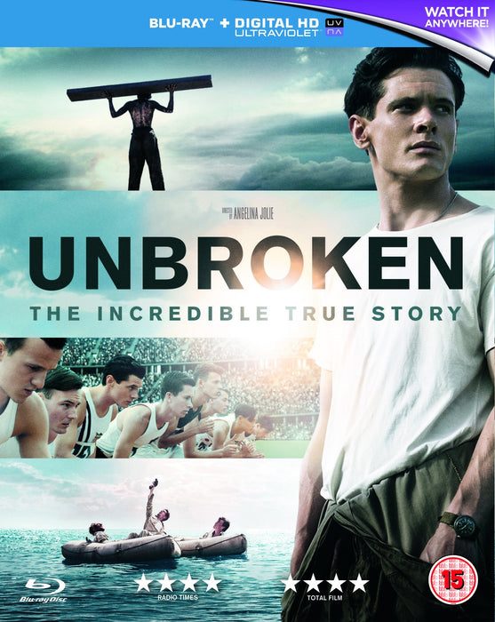 Unbroken [Blu-ray] [2014] [Region B] - [War Film / True Story] - New Sealed - Attic Discovery Shop