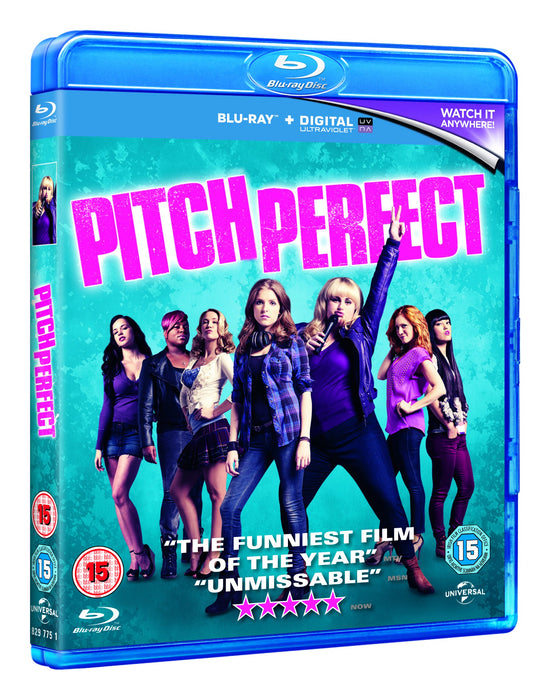 Pitch Perfect 1 [Blu-ray] [2012] [Region B] - New Sealed - Attic Discovery Shop