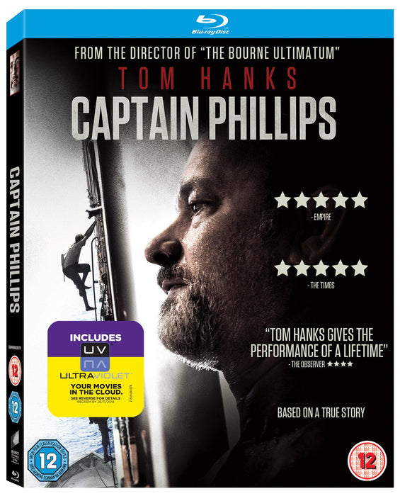 Captain Phillips [Blu-ray] [2013] [Region Free] - New Sealed - Attic Discovery Shop