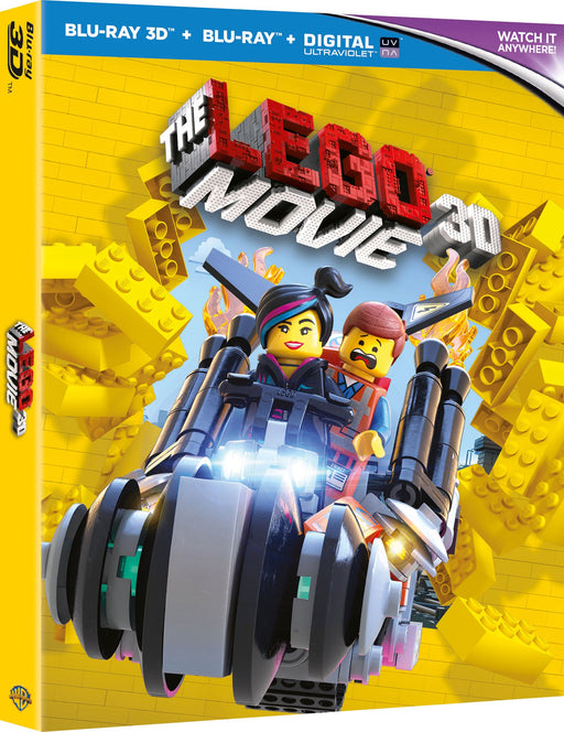 The Lego Movie [Blu-ray 3D + 2D] [2014] [Region Free] - New Sealed - Attic Discovery Shop
