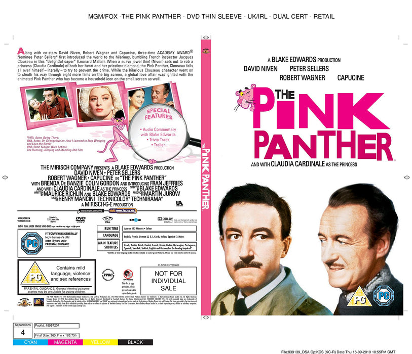 The Pink Panther Film Collection [5 Film] [DVD] [2020] [2014] [Region 2] - Like New - Attic Discovery Shop