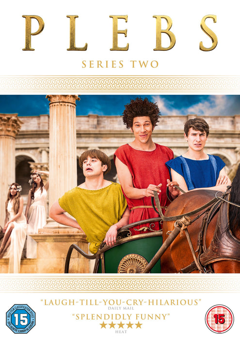 Plebs - Series 2 [DVD] [2014] [Region 2] - New Sealed - Attic Discovery Shop