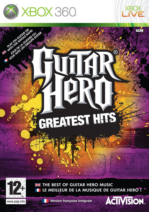 Guitar Hero: Greatest Hits - Game Only (Xbox 360 Game) - Very Good - Attic Discovery Shop