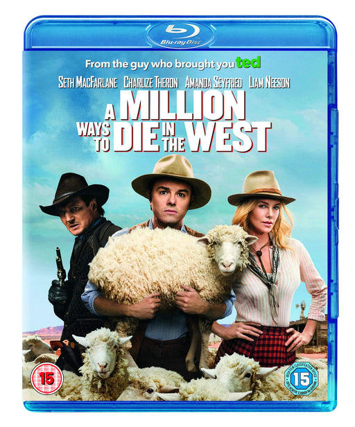 A Million Ways to Die in the West [Blu-ray] [2014] [Region Free] - New Sealed - Attic Discovery Shop