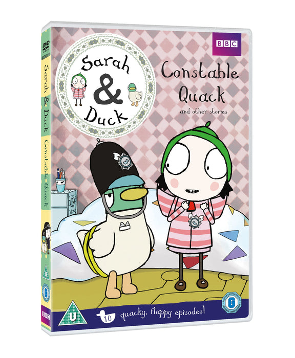 Sarah & Duck - Constable Quack [DVD] [2017] [Region 2 + 4] - New Sealed - Attic Discovery Shop
