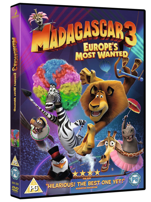 Madagascar 3: Europe's Most Wanted [DVD] [Region 2] - Like New - Attic Discovery Shop