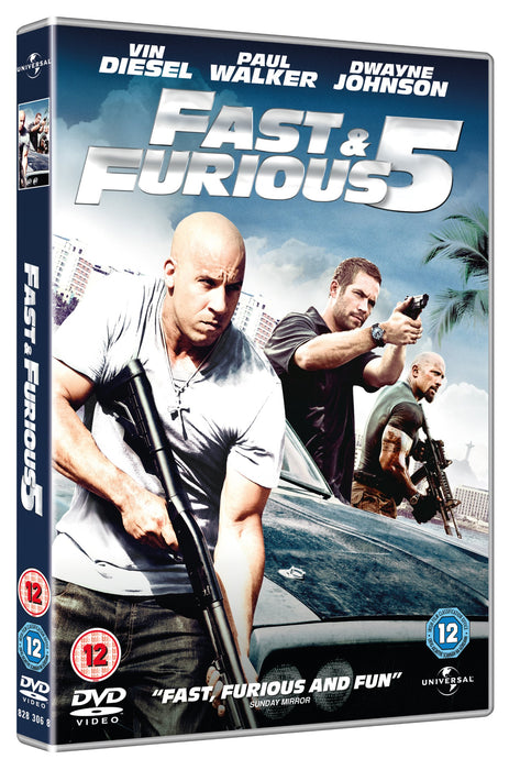 Fast & Furious 5 [DVD] [2011] [Region 2, 4, 5] - New Sealed - Attic Discovery Shop