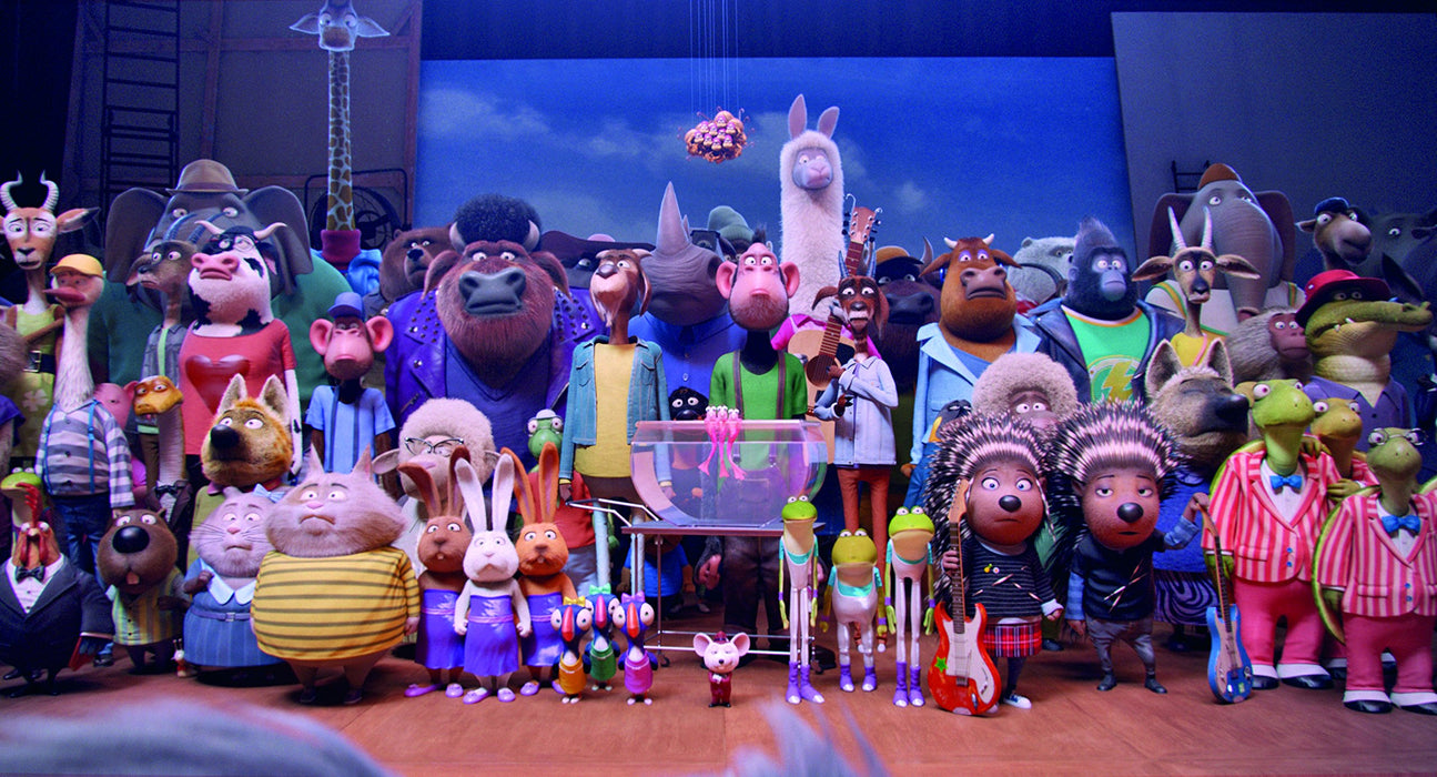Sing [4K Ultra-HD + Blu-ray] [2017] [Region Free] - New Sealed - Attic Discovery Shop