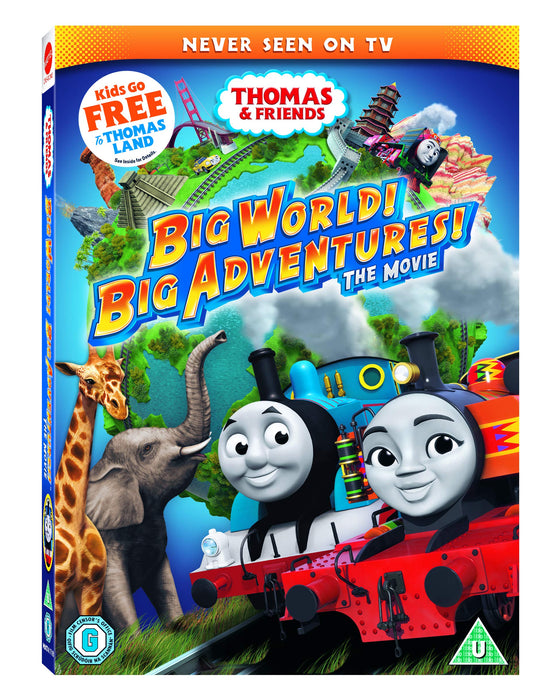 Big World, Big Adventures! The Movie! Thomas The Tank DVD [Reg 2] - New Sealed - Attic Discovery Shop