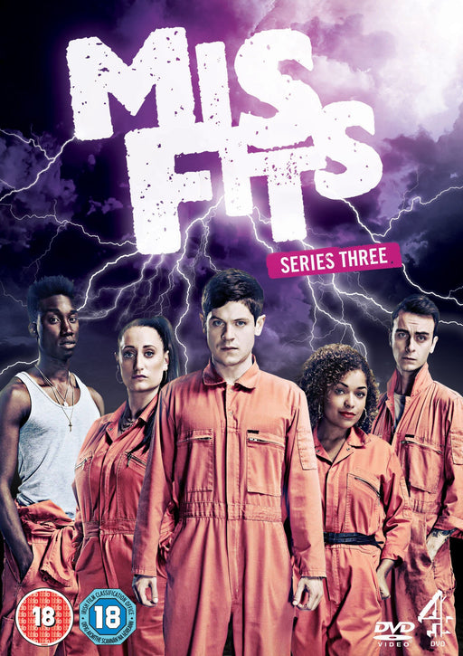Misfits: Series 3 [DVD] [2011] [Region 2] - New Sealed - Attic Discovery Shop