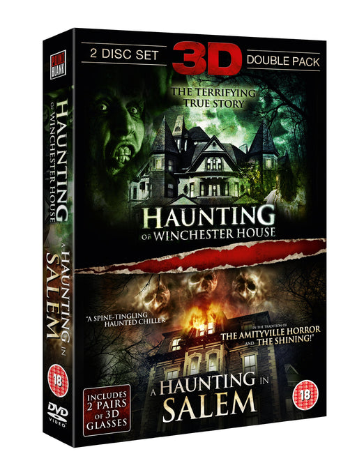 A Haunting 3D Horror Winchester / In Salem 2 Disc Set DVD [Region 2] NEW Sealed - Attic Discovery Shop