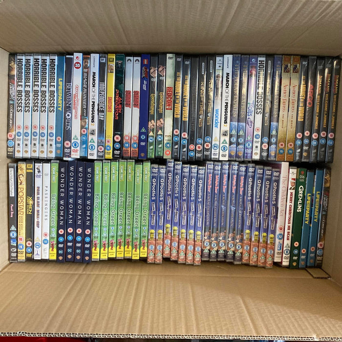 Wholesale DVD Joblot New Sealed Large Mixed Bundle Approx. 150+ RefID#103 - Attic Discovery Shop