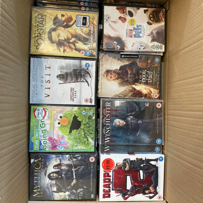 Wholesale DVD Joblot New Sealed Large Mixed Bundle Approx. 150+ RefID#103 - Attic Discovery Shop