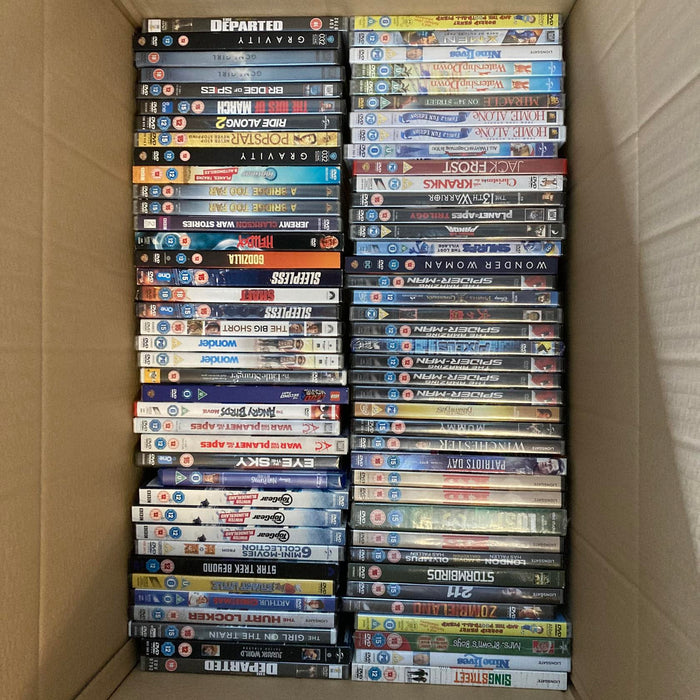 Wholesale DVD Joblot New Sealed Large Mixed Bundle Approx. 150+ RefID#104 - Attic Discovery Shop