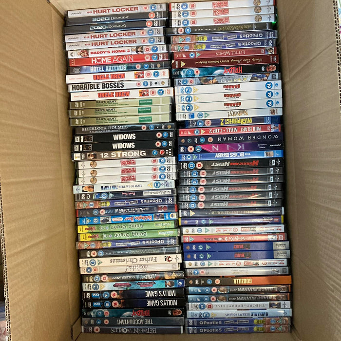 Wholesale DVD Joblot New Sealed Large Mixed Bundle Approx. 150+ RefID#104 - Attic Discovery Shop