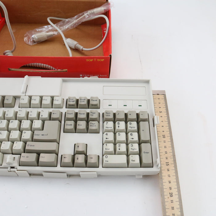 Vintage Foldable Keyboard / Retro Rare Old PC Keyboard Still NEW / Unused Boxed - Like New - Attic Discovery Shop