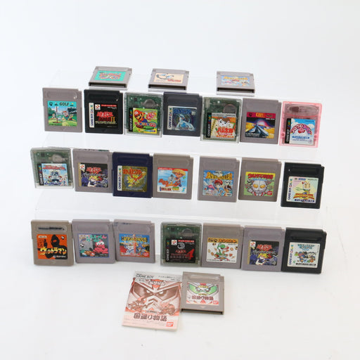 x25 Job Lot of Japanese Original Gameboy + Color Japan Games Bundle Mario Kirby - Good - Attic Discovery Shop