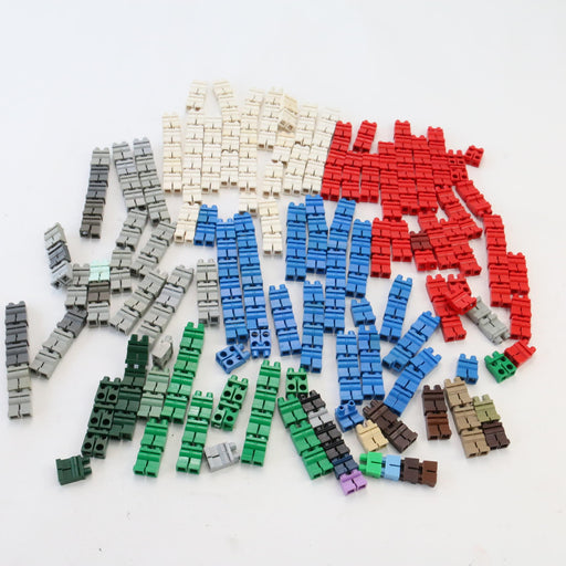 x281 HUGE Joblot of LEGO Assorted Minifig Leg Bundle Mixed Colours All Official - Good - Attic Discovery Shop