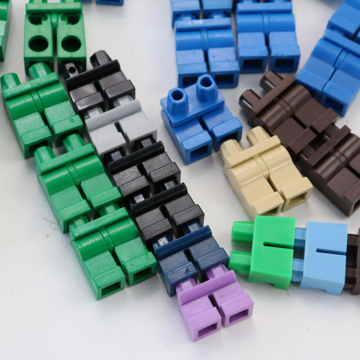 x281 HUGE Joblot of LEGO Assorted Minifig Leg Bundle Mixed Colours All Official - Good - Attic Discovery Shop