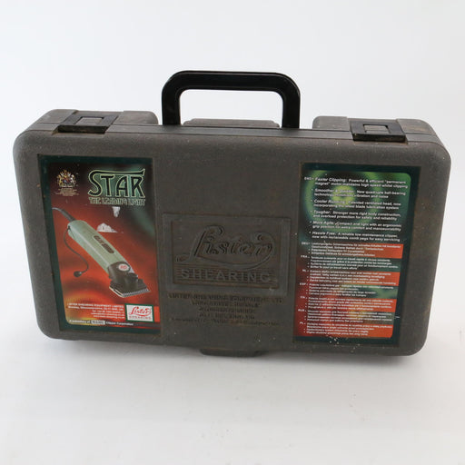 Lister Star Clippers / Sheep Sheers Set (Boxed) In Case With Instructions Works - Good - Attic Discovery Shop