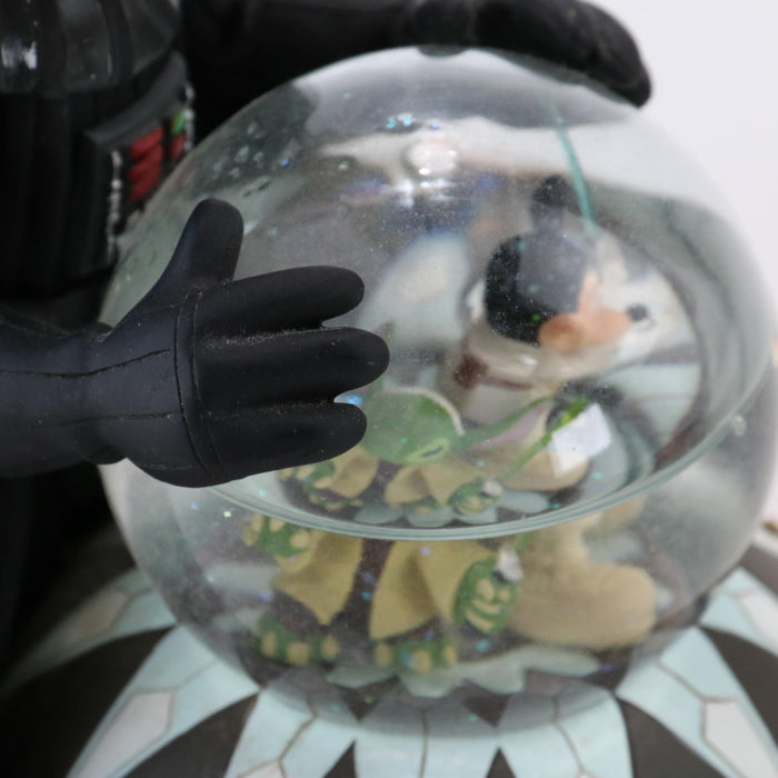 Disney Star Wars Darth Vader Goofy Rare Snow Globe Jedi Mickey Stitch Yoda - Good - Attic Discovery Shop
