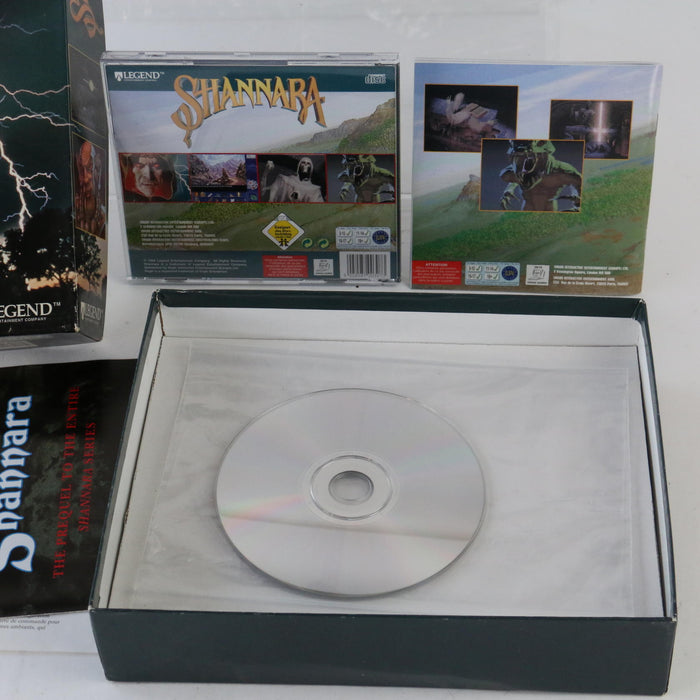 Shannara PC Rare Big Box Game - Boxed & Complete With Discs & Manual - PAL/Eng - Good - Attic Discovery Shop
