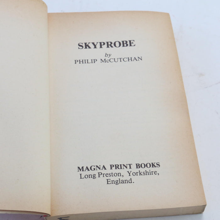SKYPROBE A Commander Shaw Novel McCutchan, Philip Rare HTF Sci-Fi Paperback Book - Very Good - Attic Discovery Shop