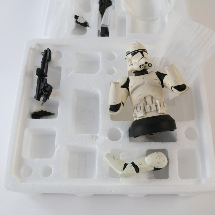 Gentle Giant Star Wars Clone Trooper Deluxe Collectible Bust - Very Good - Attic Discovery Shop