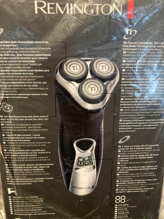 Remington R6150 Titanium-X Rotary Electric Shaver in Black - New Sealed - Attic Discovery Shop