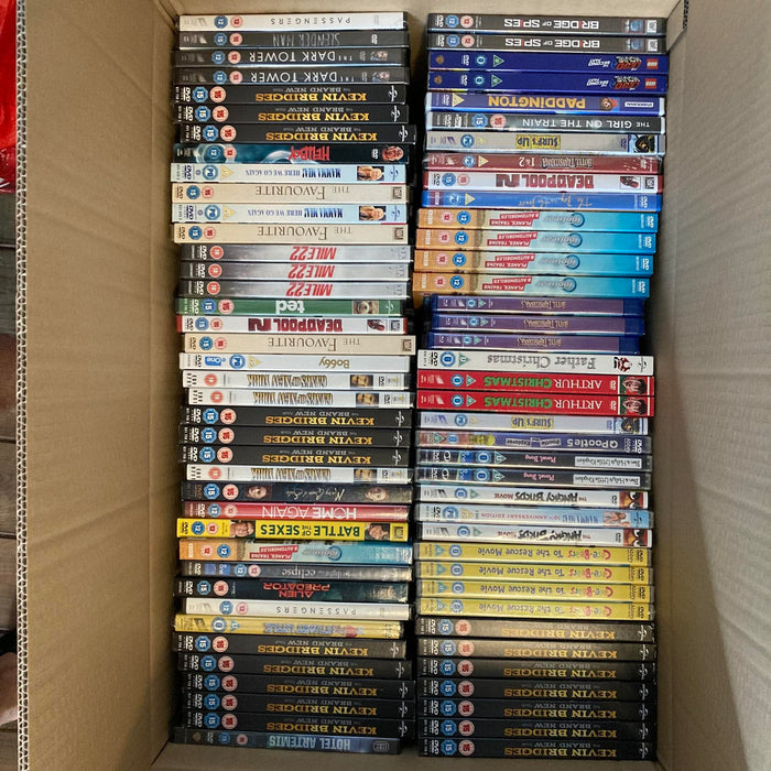 Wholesale DVD Joblot New Sealed Large Mixed Bundle Approx. 150+ RefID#100 - Attic Discovery Shop