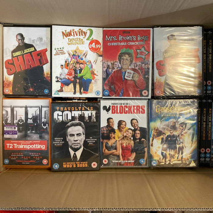 Wholesale DVD Joblot New Sealed Large Mixed Bundle Approx. 150+ RefID#100 - Attic Discovery Shop