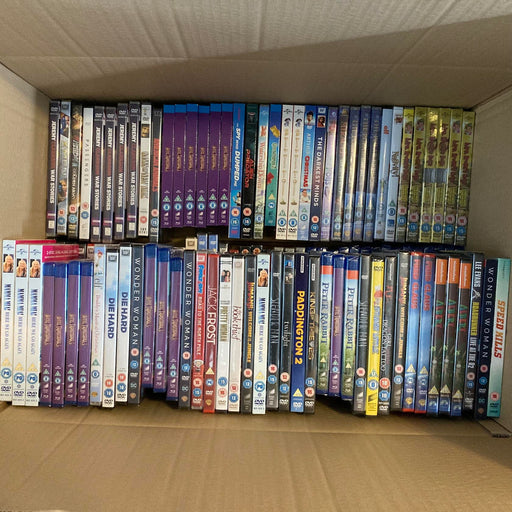 Wholesale DVD Joblot New Sealed Large Mixed Bundle Approx. 150+ RefID#101 - Attic Discovery Shop