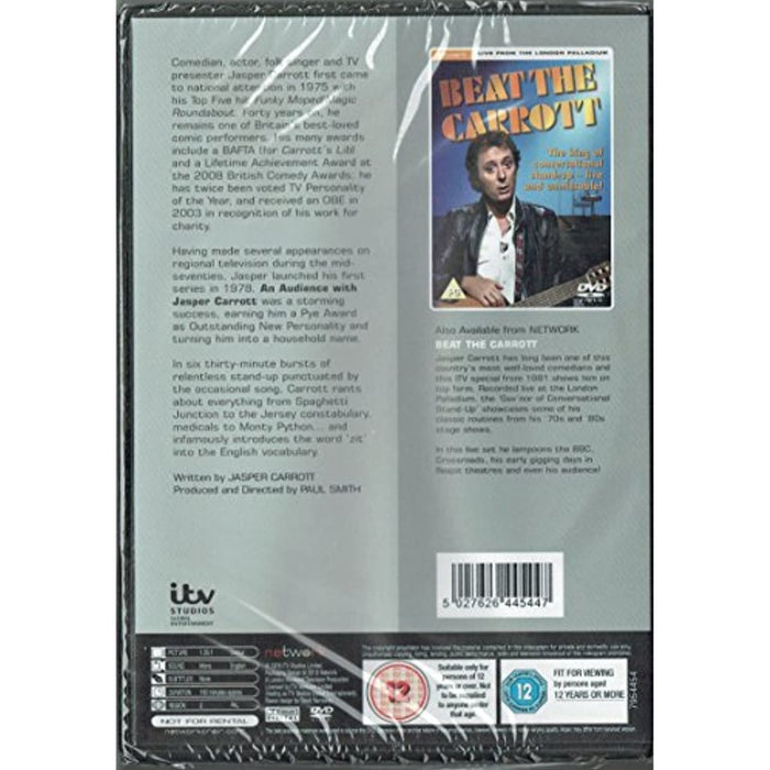 An Audience with Jasper Carrott The Complete Series DVD Network R2 - New Sealed - Attic Discovery Shop