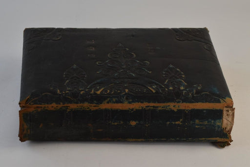 Antique Victorian Photo Album 1887 Shakespeare Design With Victorian Photographs - Good - Attic Discovery Shop