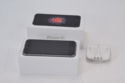 Apple iPhone SE - 32GB - Space Grey (Three / 3 Network) Cracked - Read - Acceptable - Attic Discovery Shop