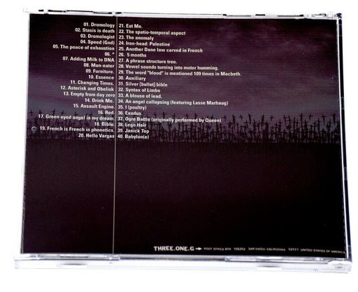 ASTERISK DOGMA Rare Three.one.G CD Album - Complete, VGC - Very Good - Attic Discovery Shop