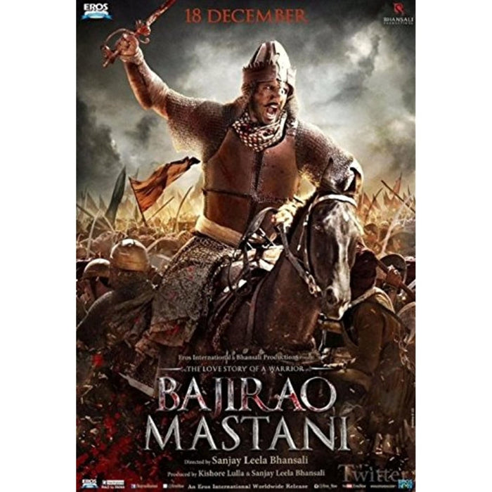 Bajirao Mastani (Rare Bollywood DVD) [Region Free] - New Sealed - Attic Discovery Shop