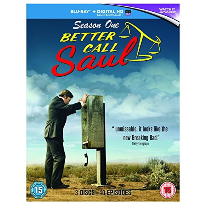 Better Call Saul – Season 1 [Blu-ray] [2017] [Region Free] - New Sealed - Attic Discovery Shop